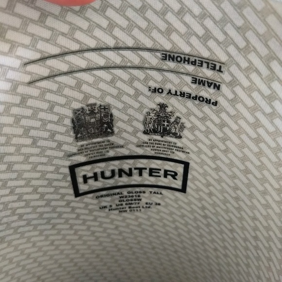 Black glossy tall hunters, barely used - Picture 2 of 4